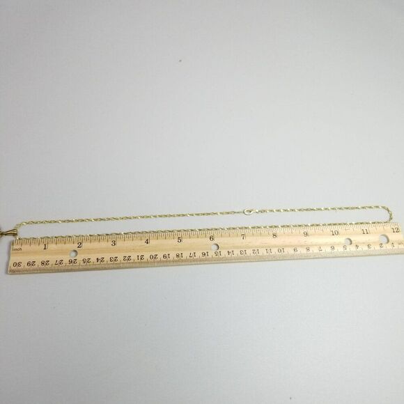 Vintage Shiners Enamel Symbol Gold Tone Filigree Oval Locket Necklace, Estate - Picture 9 of 11